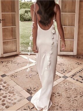 white christmas dresses Adoria Sequin Cut Out Maxi Dress main image 1